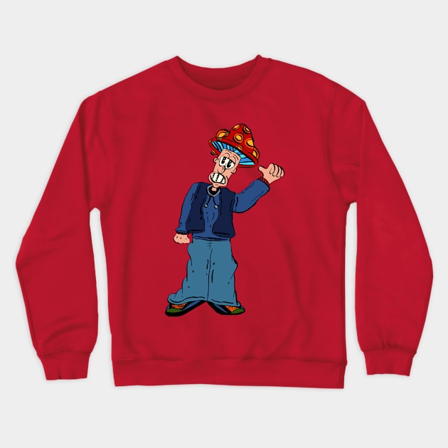 Thumbs Up Crewneck Sweatshirt by CAMx